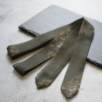 墨绿(简单款) 九蒲兰珍珠唐风汉服发带古风配饰飘带丝带国风少女百搭古装饰品