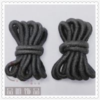 优质加粗黑色20根 传统高弹力加粗黑橡皮筋扎发绳 粗头绳发圈饰品无接缝扎头绳发饰