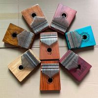 [17音-清仓处理]款式随机 普通款+全套配件+教材 卡林巴拇指琴17音手指钢琴初学者手拨琴卡琳巴kalimba手指琴乐