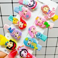 卡通女孩(10个) 儿童发夹头饰夹碎发夹子女童水果夹刘海小夹子发夹