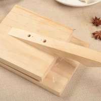 方形 实木压米饺子皮清明果皮糍粑米粑模具压皮板包子皮米粉粿神器