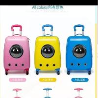 特价款小型宠物箱 宠物拉杆箱猫咪户外便携式旅行箱宠物万向轮透气15斤大容量中型猫