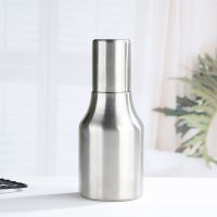 本色 500ml 304不锈钢油壶加厚防尘带盖防漏油瓶酱油瓶醋壶调味罐密封厨具