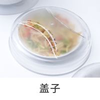 盖子 保温菜罩家用多层叠加剩饭菜防尘保鲜防蝇透明塑料食物罩盖菜神器
