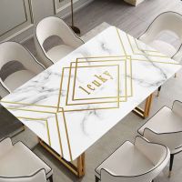 几何线条 60*60 ins PVC桌布3D立体桌布防水防烫防油餐桌茶几垫