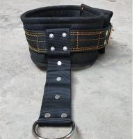 黑色加棉拖重项圈 S-小型犬30-45斤狗用 拖铁链项圈加棉10公分比特猛犬中型大型犬拖重负重猛犬训练装备