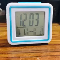 9906兰语音 闹钟学生用静音床头简约时钟卧室小闹铃语音多功能创意电子表宿舍