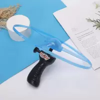 普通3灯拉线飞碟--[颜色随机] 1个 拉线飞碟发光竹蜻蜓飞行器幼儿园儿童飞盘户外玩具手推飞天仙子