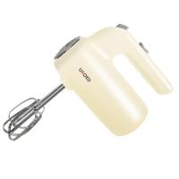米白色 UKOEO家用电动打蛋器小型自动打发蛋清黄油奶油搅拌蛋糕烘焙工具