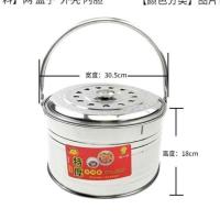 直径31厘米高18厘米（特厚款） 火盆 烤火炉 木炭炉子 老式烤火盆家用炭炉 烧炭烧烤炉 移动小火炉火盆