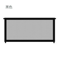 黑色 110*72cm 宠物狗隔离网猫咪阳台防护隔离栅栏围栏免打孔防逃挡板室内隔离门
