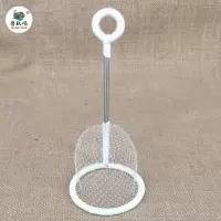 4号白色304网 抓蟋蟀蛐蛐蝈蝈鸣虫用品用具,七彩色夜光304不锈钢捕网 尖网 逮网