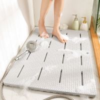 米色 45*60*2cm 泡沫地垫浴室防滑垫家用卫生间防滑脚垫厕所卫浴洗澡垫淋浴垫大江