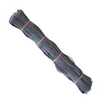 2米黑色6mm 4斤 400条 高质量耐磨防晒扎带绳子捆绑捆绑带编织绳搭排山建筑工地农业胶蔑