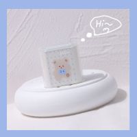 20w透蓝波点熊 充电套 卡通防折断 苹果12数据线保护套20W手机充电器头11缠绕绳ipad2020