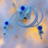 苹果20w 太空人A 适用华为苹果数据线保护套苹果充电器保护套20w/66w/40w保护套