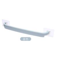 北欧蓝普通款多功能鞋架 可折叠浴室拖鞋架卫生间免打孔门后挂式壁挂鞋架子收纳神器置物架