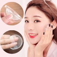 硅胶粉扑1片装 气垫粉扑BB霜透明硅胶粉扑水晶服帖海绵化妆扑干湿两用散粉