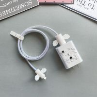 [宇航员/镭射白] VIVO X60/X50/Pro/S9/S10数据线保护套宇航员33W充电器线缠绕绳