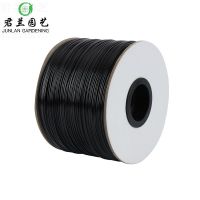小卷扎线 黑色 0.45铁丝 1000米电线电缆扎线网线捆绑线包塑铁丝数据线扎丝园林园艺扎丝