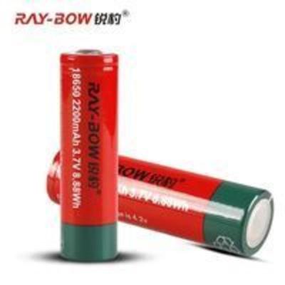 锐豹RAY-BOW强光手电筒专用18650 锂电池 2200mah 3.7V充电电池 锐豹RAY-BOW强光手电筒专用1