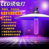 220v定时器 11-15W led黑光诱虫灯农用户外养殖鱼塘养蛙引灭虫灯果园养鸡杀虫灯紫光