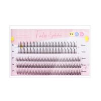 5排仙子鱼尾混合 A型M形仙子毛+鱼尾款假睫毛单簇朵毛 自然自己嫁接睫毛虞书欣同款