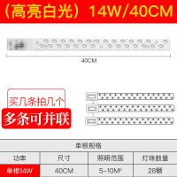 LED2835高亮带透镜一体化灯管 22厘米6瓦白光[一条装]体验款 led吸顶灯灯芯长条带透镜模组一体化改造灯板灯条贴