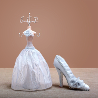 白色蓬蓬裙2件套 鞋款 少女心礼物 成人礼女生18 生日礼物 送闺密的惊喜礼物 个性创意