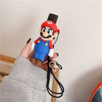 yoooz1/2代蓝红底玛丽奥 创意柚子适用二代保护套电子器套袋2代化雾器1代保护壳潮牌一代套