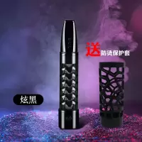 #[循环型]# ##黑色烟套[没有点烟器] 不掉烟灰神器免弹烟车载室内点烟器懒人烟嘴充电打火机送防烫套潮