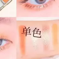 4色眼影 九色眼影盘ins超火闪珠平价小众学生大地色眼影闪粉珠光防水品牌