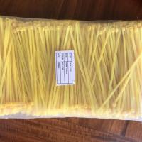 3*120(100条) 黄色灯饰灯串电线捆绑尼龙扎带3x120国标1000条/包