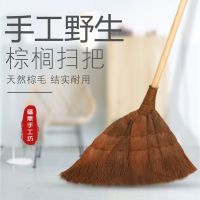 二道线油漆杆款 大号单个加厚软毛扫把家用扫地扫帚老式手工苕帚厂家直销学校工厂