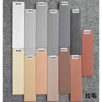 样板专拍 其它 自建房60通体外墙砖*240劈开砖别墅农村室外条砖全瓷抗冻外墙瓷砖