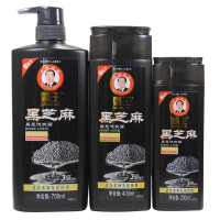 400mL 霸王黑芝麻黑亮洗发水柔顺保湿滋养控油洗发液男女乌黑浓密洗发露
