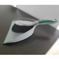 大号款(浅灰色) 小扫把簸组套装箕合扫帚迷你桌面清洁扫号宠物小S学生儿童小把家