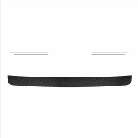 普通后备箱防护条不带夜光[无标] 夜光汽车门槛条防踩贴防刮擦车门脚踏板防护条通用装饰用品碳纤维