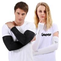 2019款 黑色 XXL 防晒袖子夏季丝袖套女士手套户外开车防紫外线薄款护手臂长款男