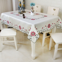 太阳花红花款 正方:56*56cm 座布餐桌布椅套椅垫套装长方形现代简约餐椅套椅子套茶几桌布布艺