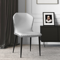 [牛角]轻奢系列椅套—1 高档椅子套罩垫子靠背一体座椅套弹力专用牛角椅套奢华