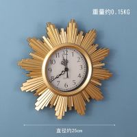 小号簇形挂钟(不含电池) 其他 北欧挂钟客厅卧室家用时钟挂墙简约现代创意时尚个性装饰艺术挂表