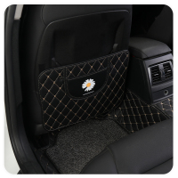 小雏菊防踢垫小号(1张) 小雏菊汽车椅背防踢垫座椅后排创意通用防护垫车载内饰装饰用品