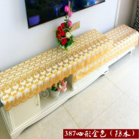 387心形金色 49*60(床头柜) PVC防水电视柜桌布茶几台布床头柜鞋柜盖布长方形餐桌免洗塑料布