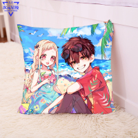 1 35x35韩国缎(双面同图含枕芯) 花子君抱枕地缚少年花子君周边坐靠垫八寻宁宁同款玩偶公仔枕头
