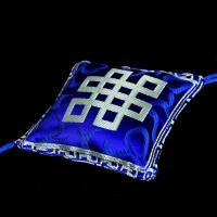 红色 吉祥结 车载家用式藏香粉吉祥藏结刺绣家居可选三色香囊室内香袋香包菱形