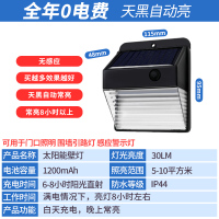 1935B 太阳能壁灯(不带感应) 太阳能灯户外庭院灯人体感应灯led壁灯家用防水农村照明支架路灯