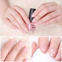 #樱花仙女 欧丽丝粉色樱花指甲油15ml水性可剥撕拉仙女花瓣色樱花雨持久防水