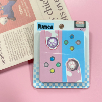 多彩水晶按钮 鼎游电玩任天堂Switch OLED替换改装按键NS多彩水晶按钮配猫爪帽