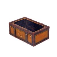 复古手提箱花盆-小号 如果欧式创意复古多肉植物花盆阳台摆件个性盆栽家居装饰品礼物